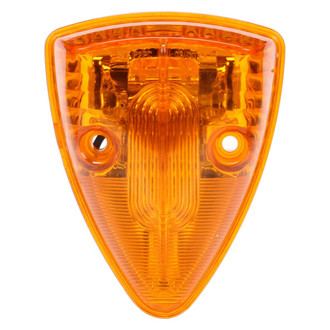 Truck-Lite® 1155A - Signal-Stat Series 3"x4" Yellow Triangular Bolt-on Mount LED Clearance Marker Light