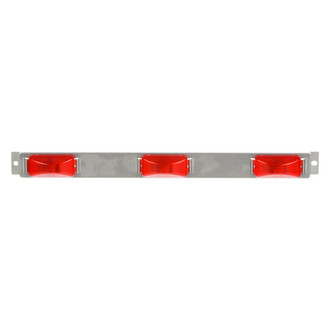 Truck-Lite® - 15 Series 1"x2" Sealed Red Rectangular Bolt-on Mount Identification Light Bar