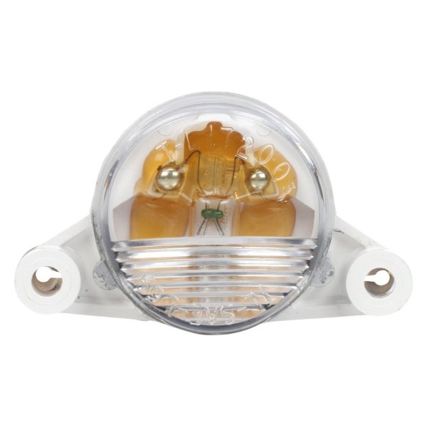 round license plate light