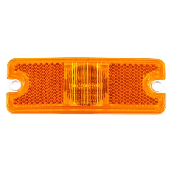 Truck-Lite® - 18 Series 2"x5" Diamond Shell Reflectorized Sealed Rectangular Bolt-on Mount LED Clearance Marker Light