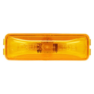 Truck-Lite® - 19 Series 1"x4" Sealed Yellow Rectangular Bracket Mount Clearance Marker Light