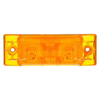 Truck-Lite® - Super 21 2"x6" Diamond Shell Rectangular Bolt-on Mount Clearance Marker Light