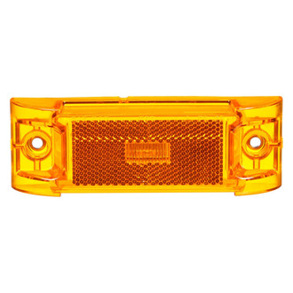 Truck-Lite® - 21 Series 2"x6" Reflectorized Yellow Rectangular Bolt-on Mount LED Clearance Marker Light