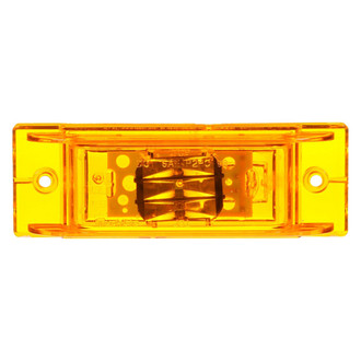 Truck-Lite® - 21 Series 2"x6" Yellow Rectangular Bolt-on Mount LED Clearance Marker Light