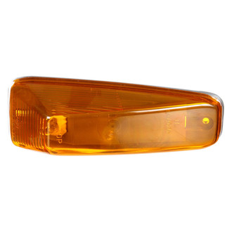 Truck-Lite® - 25 Series 3"x6" Yellow Triangular Bolt-on Mount Clearance Marker Light