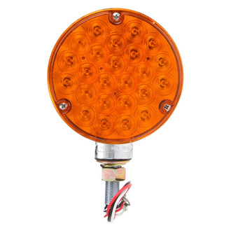 Truck-Lite® - Signal-Stat Series 4.5" Single Face Yellow Round Stud Mount LED Tail Light