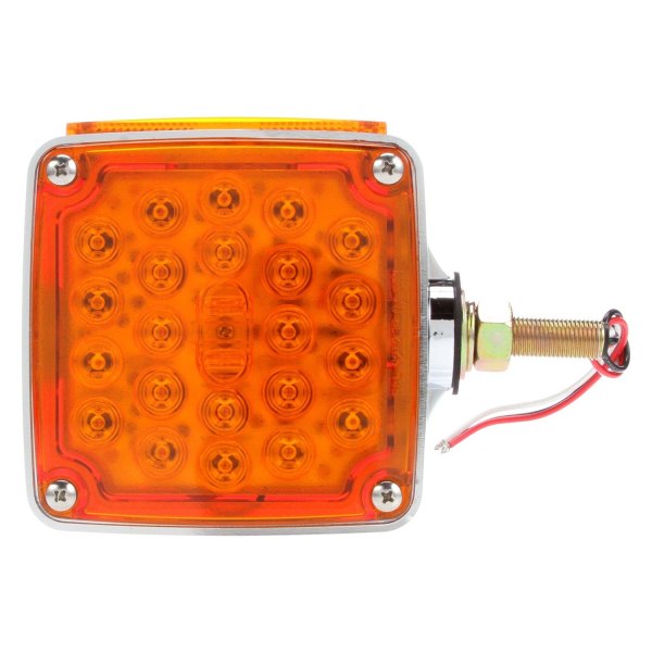 Truck-Lite® - Driver Side Signal-Stat Series 4.5" Dual Face Sealed Square Stud Mount LED Clearance Marker Light