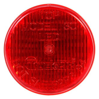 Truck-Lite® - 30 Series 2" Red Round Grommet Mount LED Clearance Marker Light