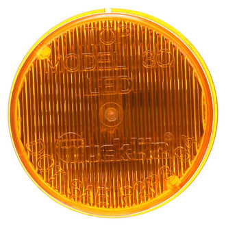 Truck-Lite® - 30 Series 2" Yellow Round Grommet Mount LED Clearance Marker Light