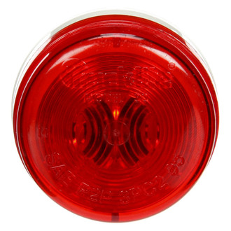 Truck-Lite® - 30 Series 2" Red Round Grommet Mount Clearance Marker Light