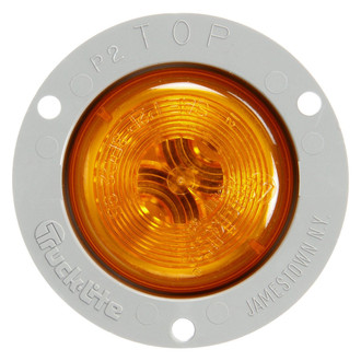 Truck-Lite® - 30 Series 2" Yellow Round Flush Mount Clearance Marker Light