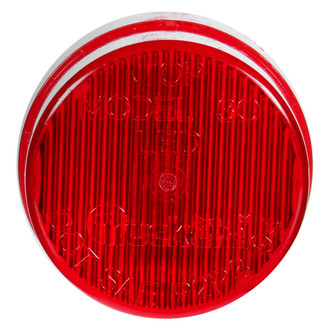 Truck-Lite® - 30 Series 2" Red Round Grommet Mount LED Clearance Marker Light