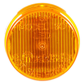 Truck-Lite® - 30 Series 2" Yellow Round Grommet Mount LED Clearance Marker Light