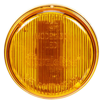 Truck-Lite® - 30 Series 2" Low Profile Yellow Round Grommet Mount LED Clearance Marker Light