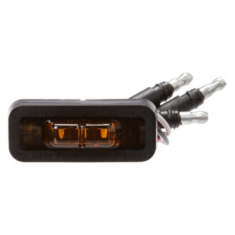 Truck-Lite® - 36 Series 1"x2" Dual-Function Sealed Yellow Rectangular Tape-on Mount LED Clearance Marker Light