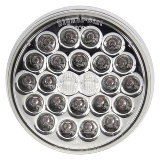 Truck-Lite® - Signal-Stat Series 4" Clear/Yellow Round Grommet Mount LED Turn Signal Light