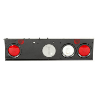 Truck-Lite® - 40 Series Sealed Red/Clear Round Bracket Mount Combination Tail Light