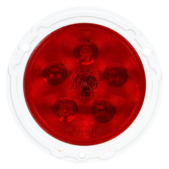 Truck-Lite® - Super 44 Series 4" Red Round Flange Mount LED Combination Tail Light