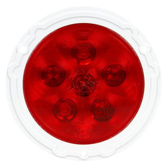 Truck-Lite® - Super 44 Series 4" Red Round Flange Mount LED Combination Tail Light