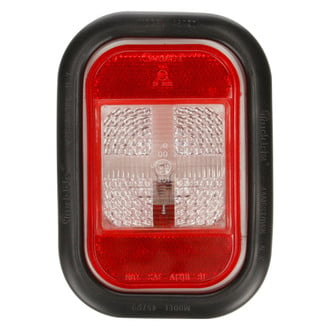 Truck-Lite® - Super 45 3"x5" Reflectorized Rectangular Grommet Mount Backup Lights