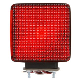 Truck-Lite® 4742 - Signal-Stat Series 4"x4" Dual Face Red/Yellow Square Stud Mount Clearance Marker Light