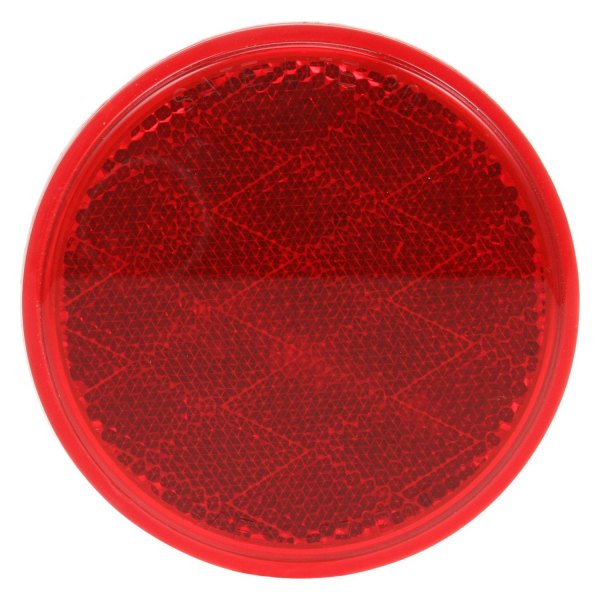 Truck-Lite® - Signal-Stat Series Red Round Adhesive Mount Reflector