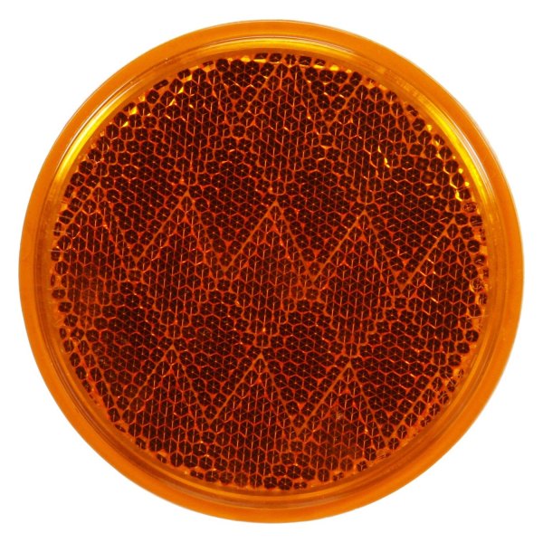 Truck-Lite® - Signal-Stat Series Yellow Round Adhesive Mount Reflector