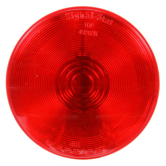 Truck-Lite® 49202R - 40 Series 4" Red Round Grommet Mount Combination Tail Light