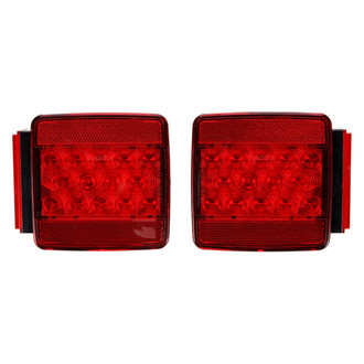 Truck-Lite® - Signal-Stat Series Red Square Bracket Mount LED Combination Tail Light Kit