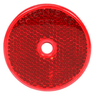 Truck-Lite® - Signal-Stat Series Red Round Bolt-on Mount Reflector