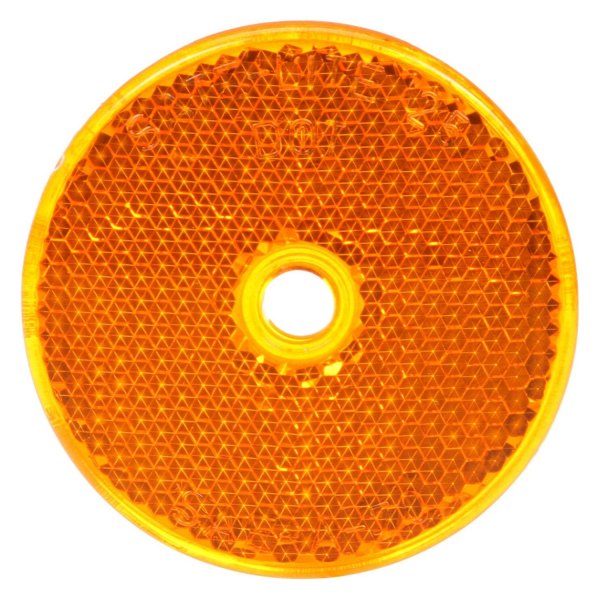 Truck-Lite® - Signal-Stat Series 2" Yellow Round Bolt-on Mount Reflector