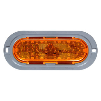 Truck-Lite® - 60 Series 2"x6" Oval Flange Mount LED Turn Signal Lights