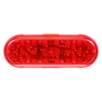 Truck-Lite® - 60 Series 2"x6" Red Oval Grommet Mount LED Combination Tail Light