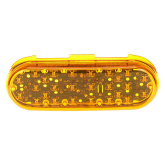 Truck-Lite® - 60 Series 2"x6" Yellow Oval Grommet Mount LED Turn Signal Light