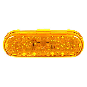 Truck-Lite® - 60 Series 2"x6" Yellow Oval Grommet Mount LED Turn Signal Light