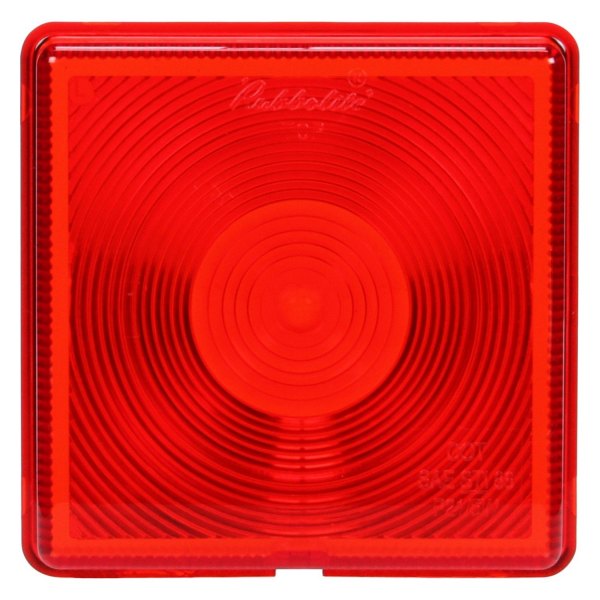 Truck-Lite® - Signal-Stat Series 4" Snap-Fit Red Square Snap-Fit Mount Lens
