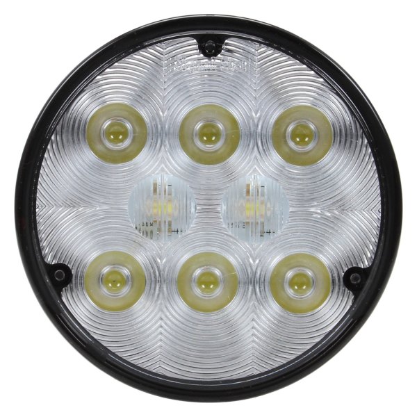 Truck-Lite® - Auxiliary Grommet Mount 4" Round Spot Beam LED Work Light with Stripped End