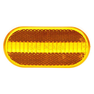 Truck-Lite® - Signal-Stat Series 2"x4" Snap-Fit Oval Snap-Fit Mount Lenses for Clearance Marker Lights