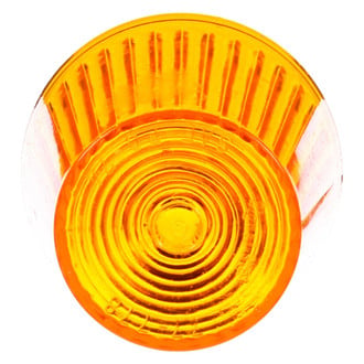 Truck-Lite® 8943A - Signal-Stat Series 3" Snap-Fit Yellow Round Snap-Fit Mount Lens