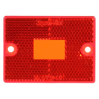 Truck-Lite® 8947 - Signal-Stat Series 2"x3" Red Rectangular Bolt-on Mount Lens
