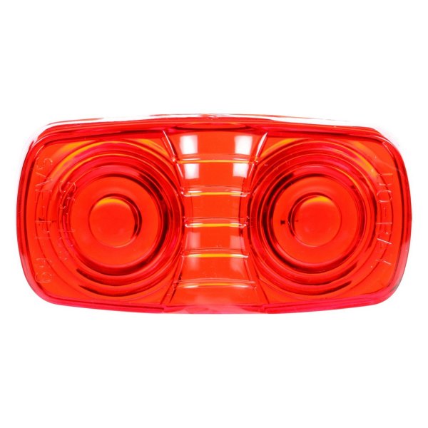 Truck-Lite® - Signal-Stat Series 2"x4" Snap-Fit Red Rectangular Snap-Fit Mount Lens