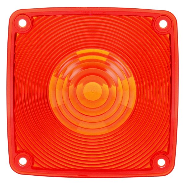 Truck-Lite® - Signal-Stat Series 4.5"x4.5" Red Square Bolt-on Mount Lens