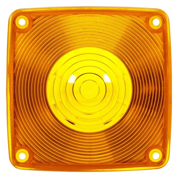 Truck-Lite® - Signal-Stat Series 4.5" Yellow Square Bolt-on Mount Lens