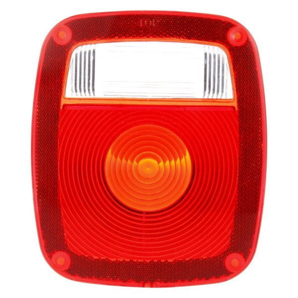 Truck-Lite® - Signal-Stat Series 6"x7" Snap-Fit Red Rectangular Snap-Fit Mount Lens