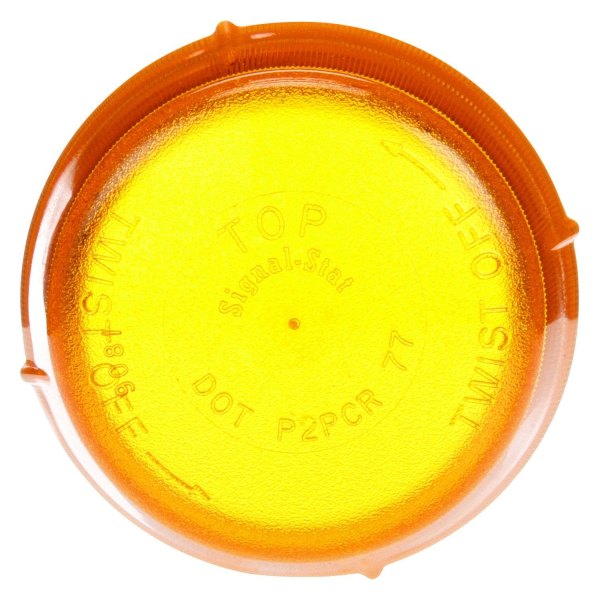 Truck-Lite® - Signal-Stat Series 3" Snap-Fit Yellow Round Snap-Fit Mount Lens