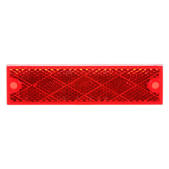 Truck-Lite® 98003R - 1"x4" Red Rectangular Bolt-on Mount Reflector