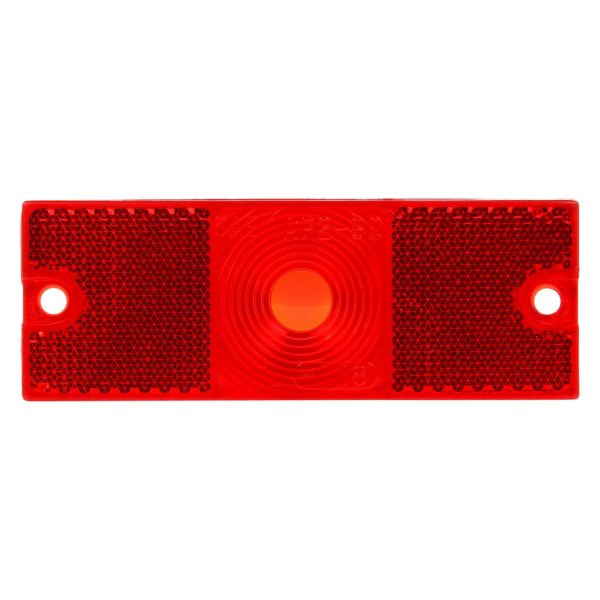 Truck-Lite® - 2"x5" Red Rectangular Bolt-on Mount Lens for Clearance Marker Lights