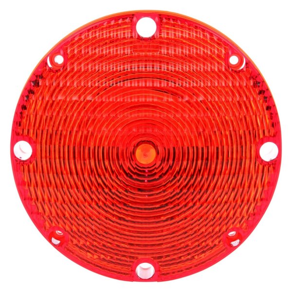 Truck-Lite® - 7" Red Round Bolt-on Mount Lens for Bus Lights