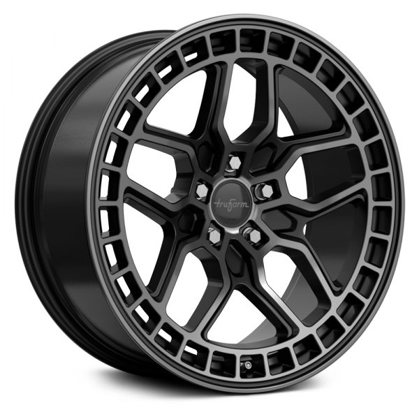 TRUFORM® - R-5 Black with Machined Face and Milled Dark Tint