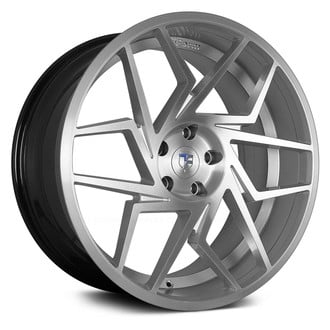 TF104 Brushed Face with Hyper Silver Window